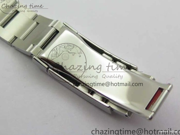 0103 FashionForward Oyster Perpetual 41mm 124300 ROF 1:1 Best Edition 904L Steel Dark Blue Dial on SS Bracelet A 2666